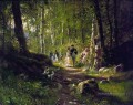 une promenade dans la forêt 1869 paysage classique Ivan Ivanovitch arbres